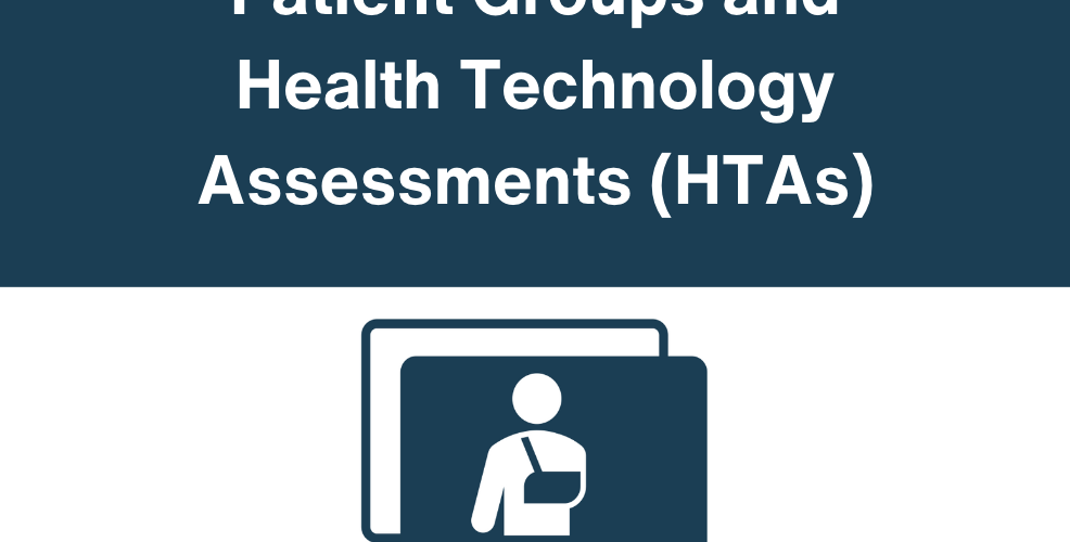 Patient Groups and HTAs icon