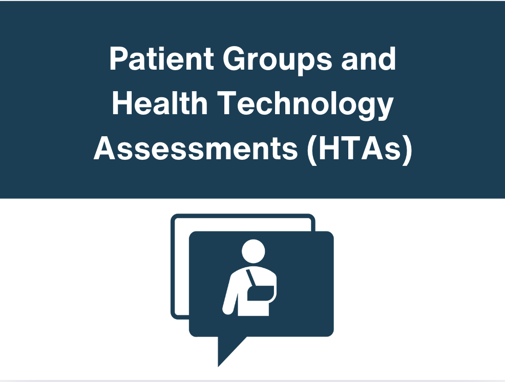 Patient Groups and HTAs icon